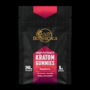 Raspberry Kratom Extract Gummies